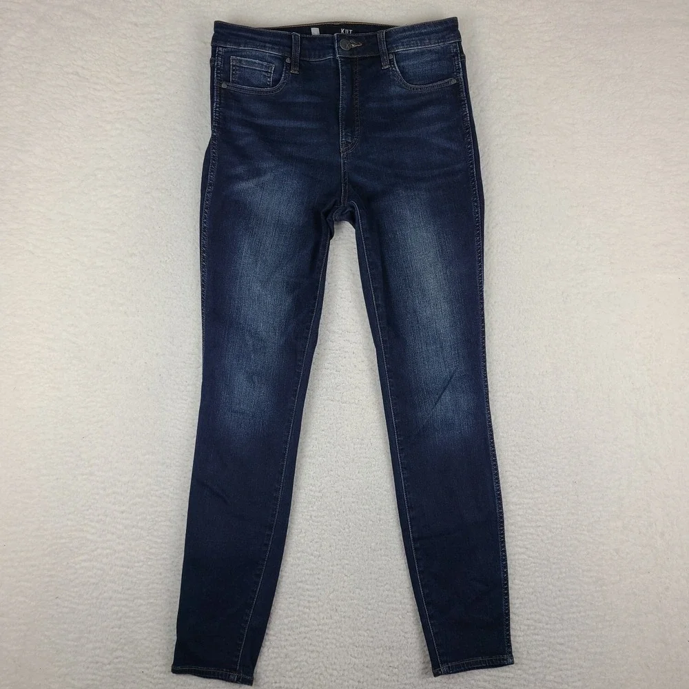 Kut From The Kloth Jeans Womens 10 Blue MIA FAB AB Toothpick Skinny‎ High Rise
